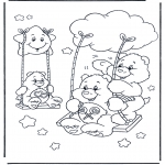 Kids coloring pages - The Care Bears 13