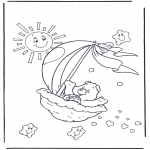 Kids coloring pages - The Care Bears 2