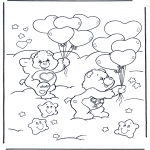 Kids coloring pages - The Care Bears 5