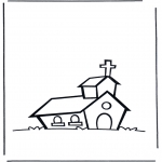 Bible coloring pages - The church 1