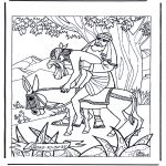 Bible coloring pages - The Good Samaritan 1