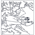 Bible coloring pages - The Good Samaritan 3