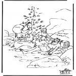 Bible coloring pages - The Good Samaritan 6