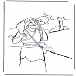 Bible coloring pages - The good shepherd 2