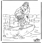 Bible coloring pages - The prodigal son 3