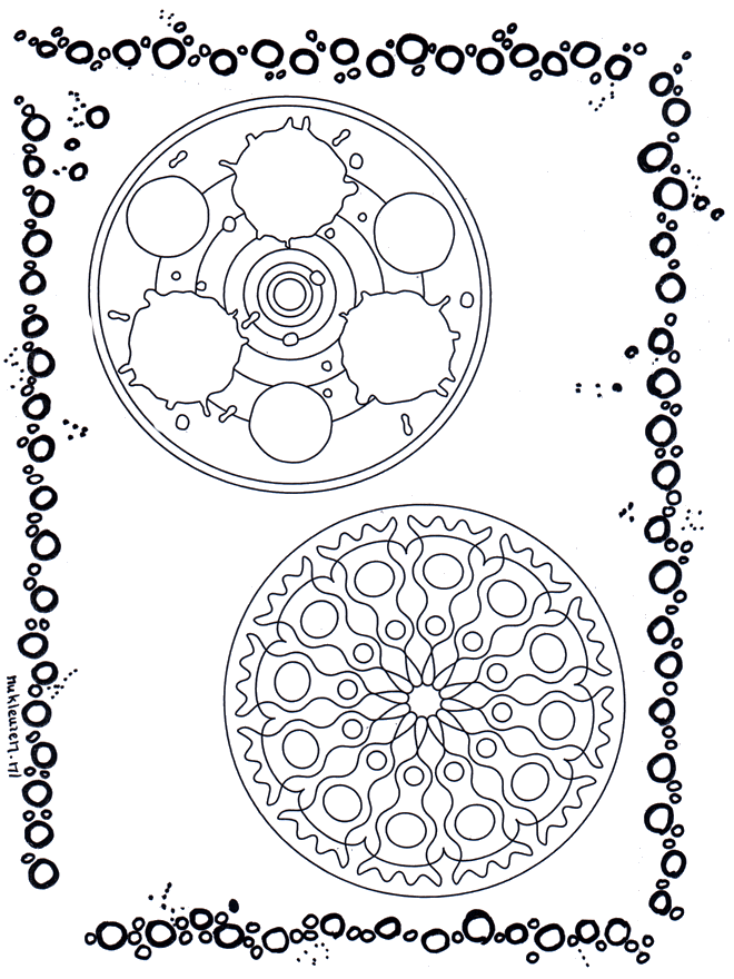 Two mandala - duo mandala