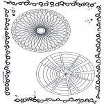 Mandala Coloring Pages - Two mandalas 2