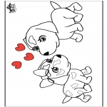 Theme coloring pages - Valentine's day 15