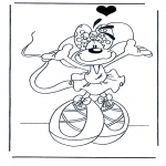 Theme coloring pages - Valentine's day 28