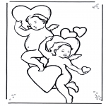 Theme coloring pages - Valentine's day 38