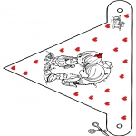 Theme coloring pages - Valentine's day 67