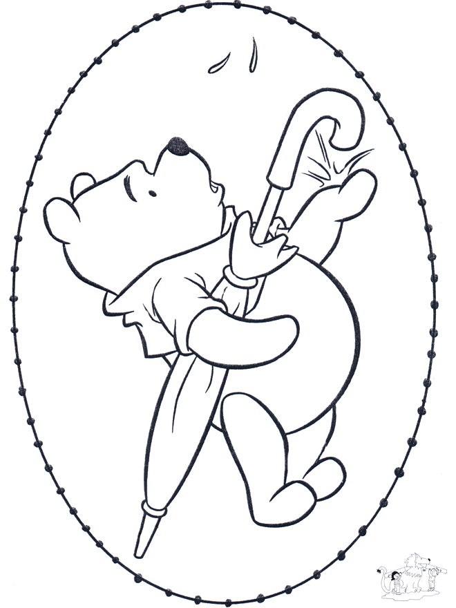 Winnie the Pooh stitchingcard 2 - Comic characters