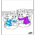 Winter coloring pages - Winter 20