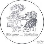 Theme coloring pages - You're ... birthday